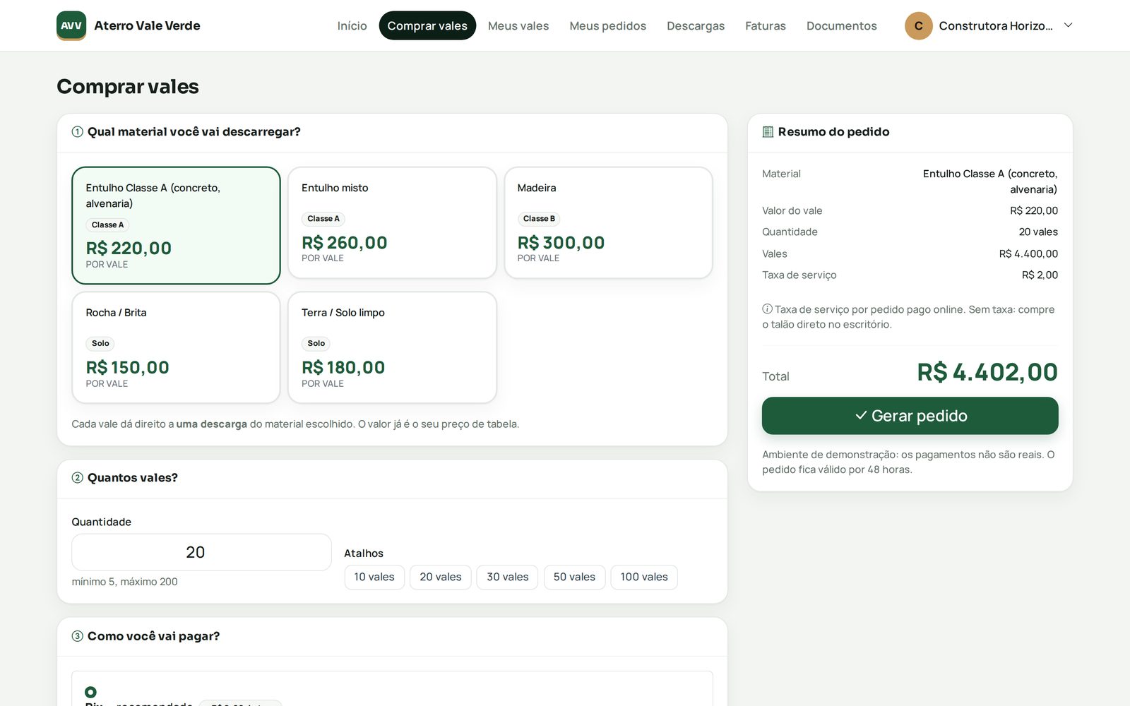 Loja online